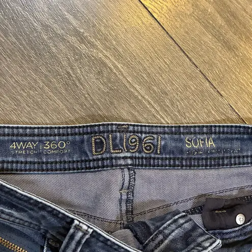 DL1961 Sofia Floor Length Denim Skirt Size 25