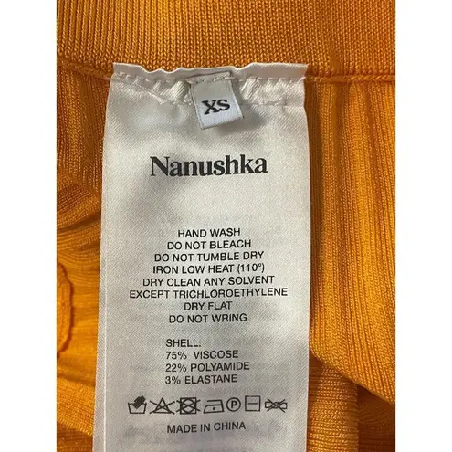 Nanushka Lette Lounge Pants Orange Womens Size XS