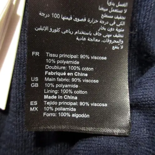 Sandro NWT Loukas in Blue Red White Ribbed Knit Maxi Skirt 2 / 38 / US 4-6