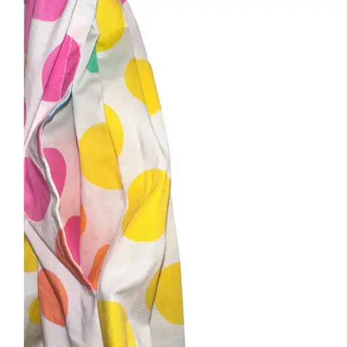 Dapper day for Tatyana Disney Gloria Dot candy print pleated skirt size Small White