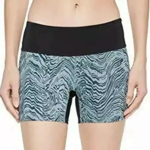 Pearl Izumi Escape Printed Short Tight in Arctic Phyllite Women's Size S