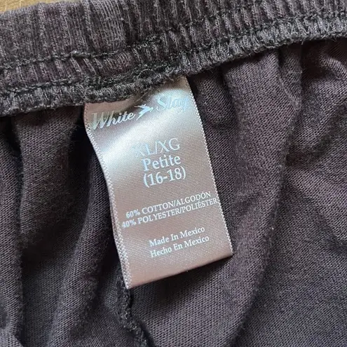 White Stag wide leg leggings size xlarge brown