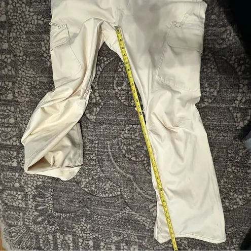Burton Women’s Size L Stout White Ivory Gloria Snowpants Snowboarding Pants