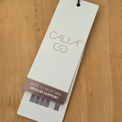 CALIA SPORT BRA MEDIUM SUPPORT NWT Gold Size XS