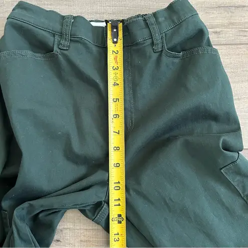 We Wore What Emerald Green Wide Leg Cargo Baggy Pants S
