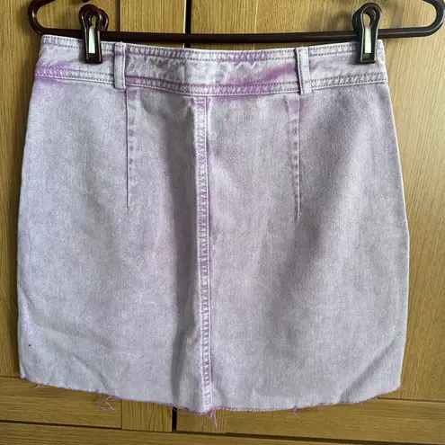 Urban Outfitters Brand New With Tags  Purple Liliac Denim Skirt