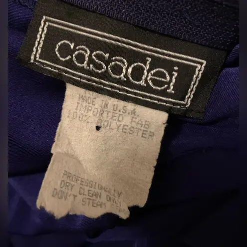 Casadei Vintage open back sequin mid calf dress