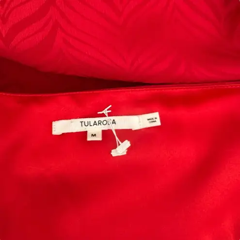 Tularosa  x Revolve - Caleb Red Long Sleeve Mini Dress Sz M - Image 6