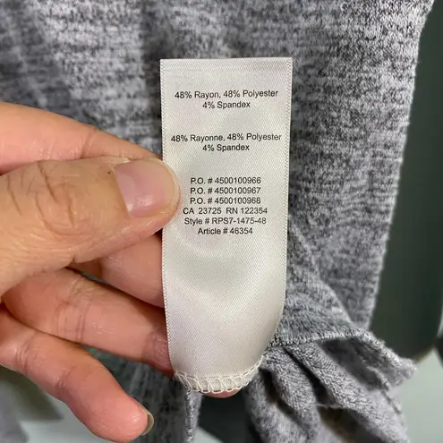 Wilfred Free Aritzia Women's Heather Grey Diapason Long Sleeve T-Shirt Size M