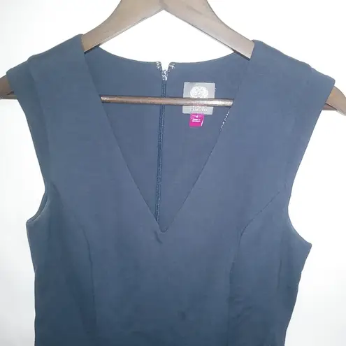 Vince Camuto  4 Fit N Flare V-Neck Dress Funeral