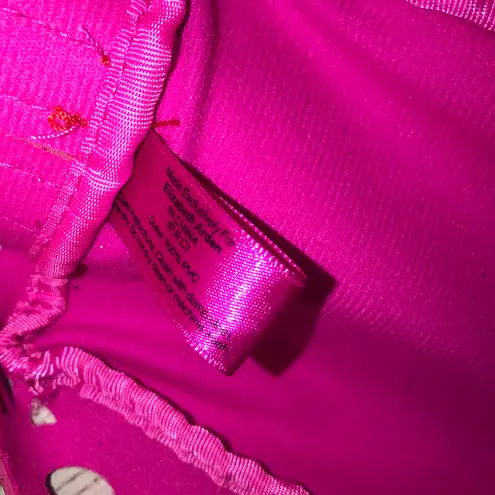 Elizabeth Arden laser cut tote red/purple-pink OS