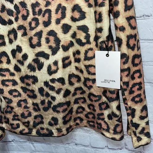 Hye Park and Lune NEW SOFT Cheetah Top size 0