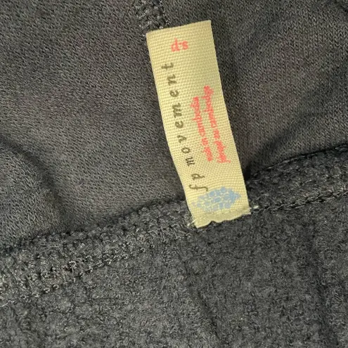 Free People Movement Radiant Joggers Sz Small Blue Terry Cloth Pants