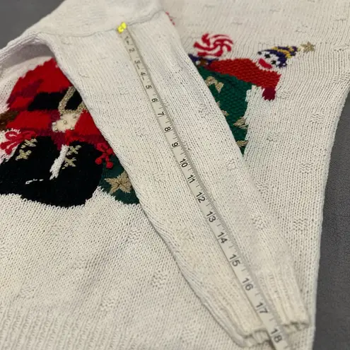 VTG ‘93 Marisa Christina Classics Sz: M Teddy Bear Embellished Christmas Sweater Red Size M