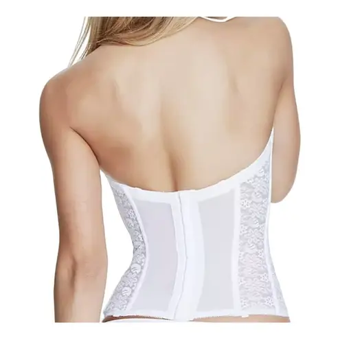 Dominique Colette Underwire Strapless Bustier 8949 White Size 40C