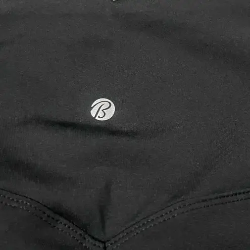 Bally Total Fitness black bike shorts with pockets XL