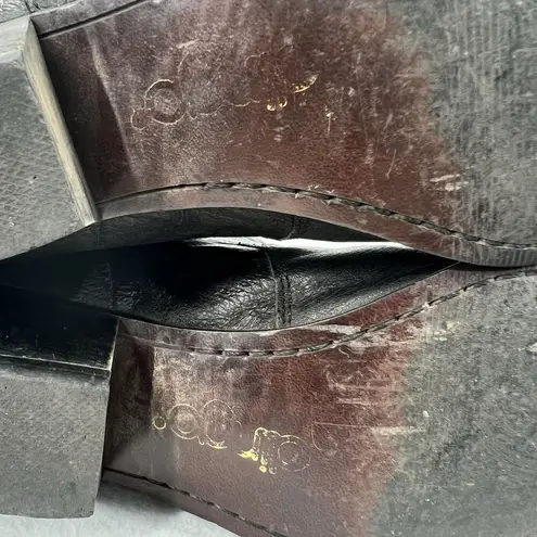 Dingo Vintage Black Womens Boots 6 Western Rodeo Boho Festival