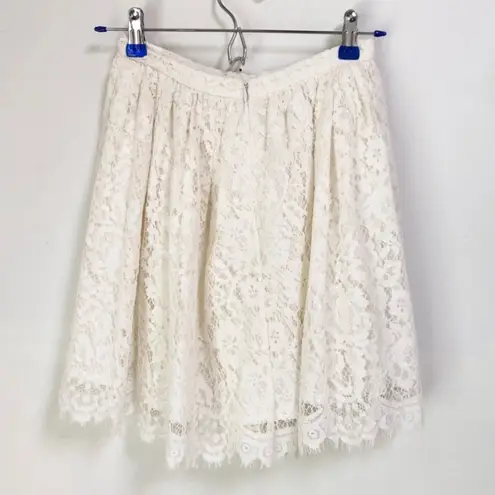 IRO | Izia Pleated Lace Knit Overlay Skirt