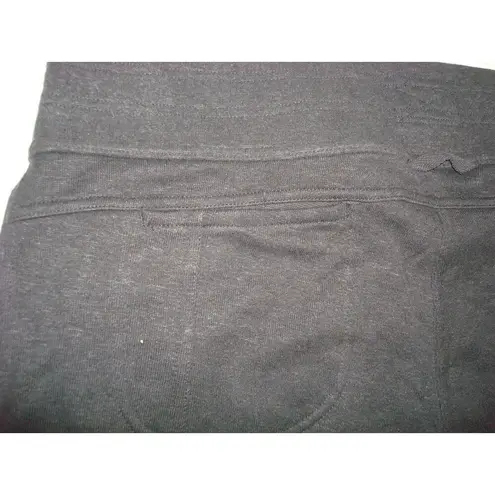 NWT New Black Prana Cozy Up Pants Joggers XL Charcoal Heather Dark Gray Womens