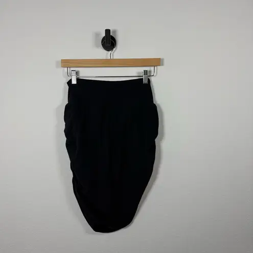 Athleta Women’s Transcend Ruched Skort in Black Size L