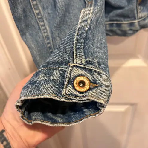 VTG Y2K Hydraulic Original Jeans Womens Denim Jacket Classic Blue Jean Style XL