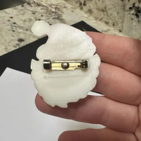 Hallmark 80’s Cards 1984 Santa Claus Christmas Holiday Brooch Pin