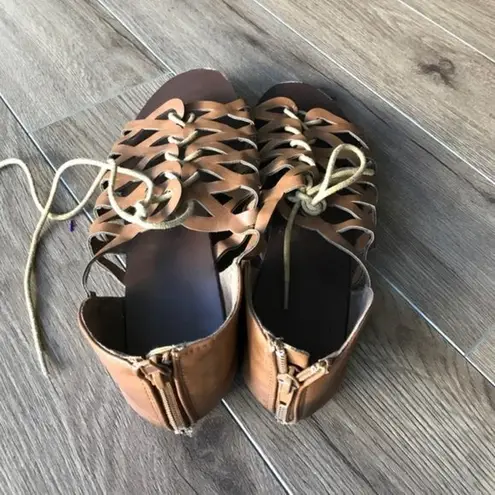 Dollhouse 5/$15 leather sandals strap