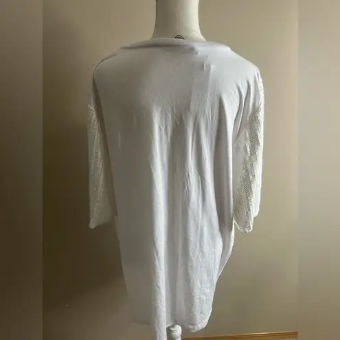 NWT why dress sequin merry Christmas one size White Size undefined