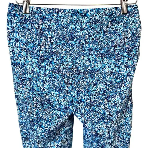 Lilly Pulitzer NWT Lilly Pullitzer upf 50+ Luxletic 28" Corso Cumulus Blue Blooming Golf Pant