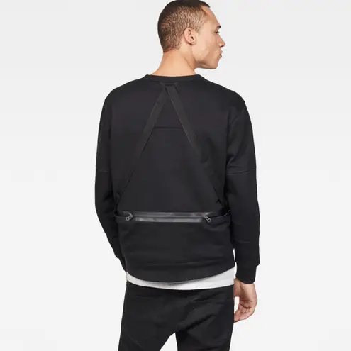 G-Star Raw RACKAM SWEATER Black sweatshirt