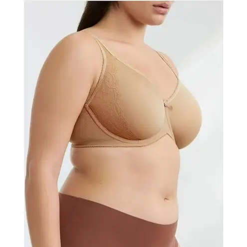 Wacoal Retro Chic Lightly Padded Lace Accents Full Coverage Bra Bundle(2), 32DD