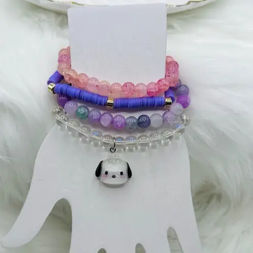 Pochacco beaded Arm Candy Bracelet