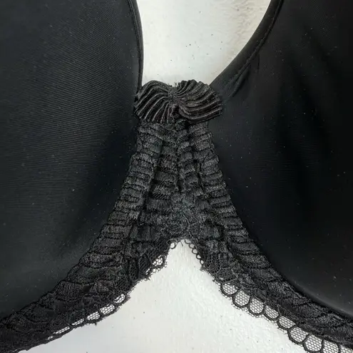Wacoal 36DDD Bra 853117 La Femme Contour T-Shirt Underwire Black Smooth Contour - Image 4