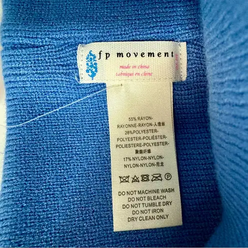 NWT Free People FP Movement Iconic Buti Beanie, Blue | One Size