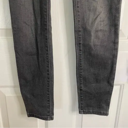 DL1961 Margaux Classic Black Women's Ankle Skinny Jeans Size 24 dark academia