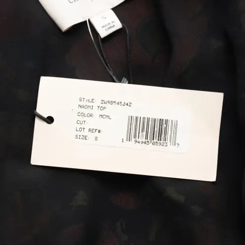 Cinq à Sept Cinq a Sept. Naomi Floral Print Ruffle Top.