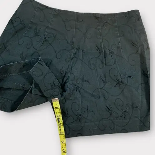 Women’s Maron Endick High Waist Kate Shorts Black Size Small Side Zip