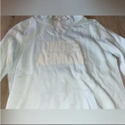 Under Armour  blue white hoodie sweatshirt shirt top