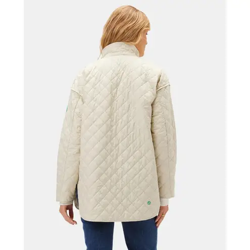 Save the Duck Talita Quilted Jacket in Banana Yellow Size M