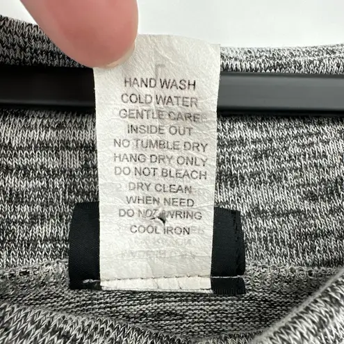 Taboo Mini Dress Off The Shoulder With Belt Grey Black Y2K Women’s Size Large