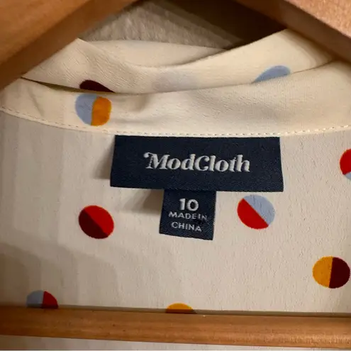 Modcloth  Pleasant Confidence Tie-Neck‎ Dress