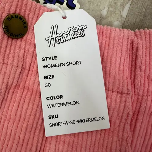 NEW Hammies Watermelon Shorts Size 30 Pink