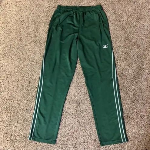 Mizuno Warm-Up Pants Ladies L Used Green White