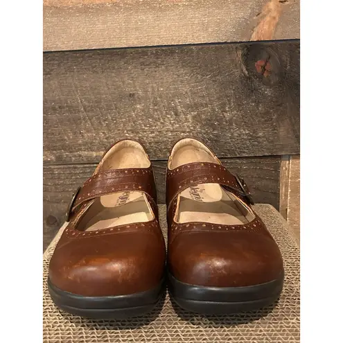 Alegria Kourtney Hazelnut Brown Women's Size 37 US 7/7.5 Mary Jane Leather SOLD