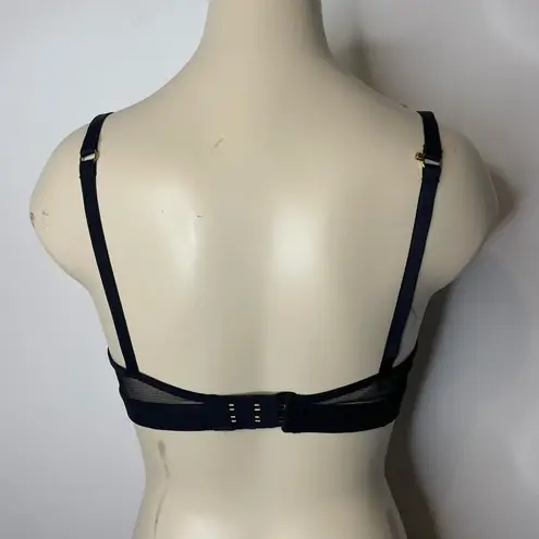 NEW LIVELY Bra 34B Black Floral Tropical Underwire Mesh Lined Padded Intimates Size undefined