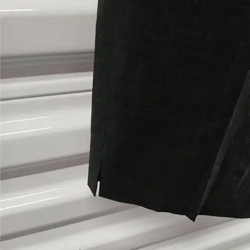 Lafayette 148 New York Irving Wool Dress Slacks Women's 12 Gray Flat Front Work