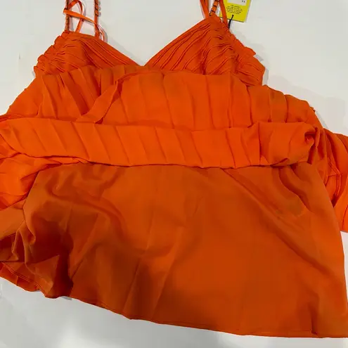 Karen Millen Chain Detail Pleated Dress - Size 6 - NEW With Tags.