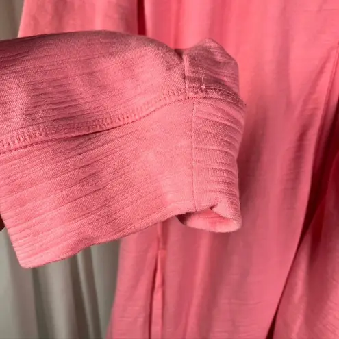 T by Talbots 2X Pink UPF 50+ Full Zip Long Sleeve Jacket Women's casual Size XXL