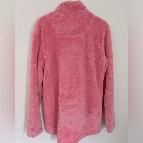 Lauren James  Pink Preptec Pullover Fleece Size Medium