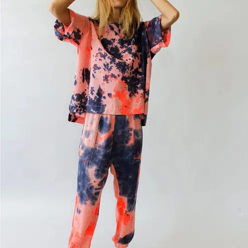 100% cotton Tie Dye Sunset Tee by Cali Dreaming